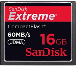 SanDisk Extreme CompactFlash 16 GB 